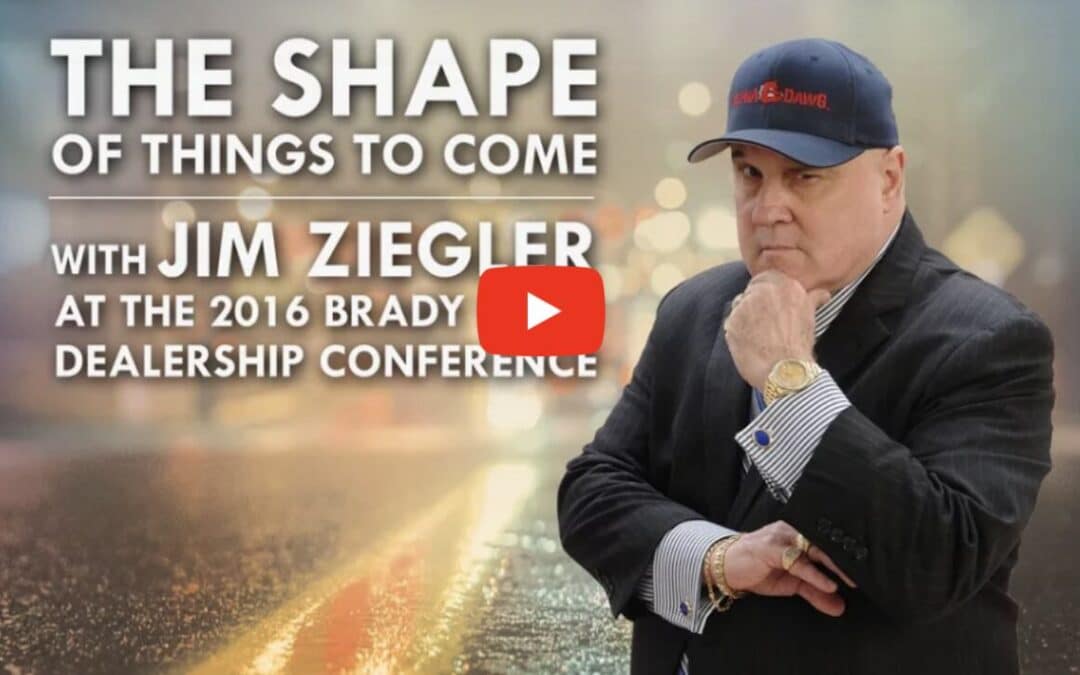 Jim Ziegler’s The Shape of Things to Come – 2016 Edition